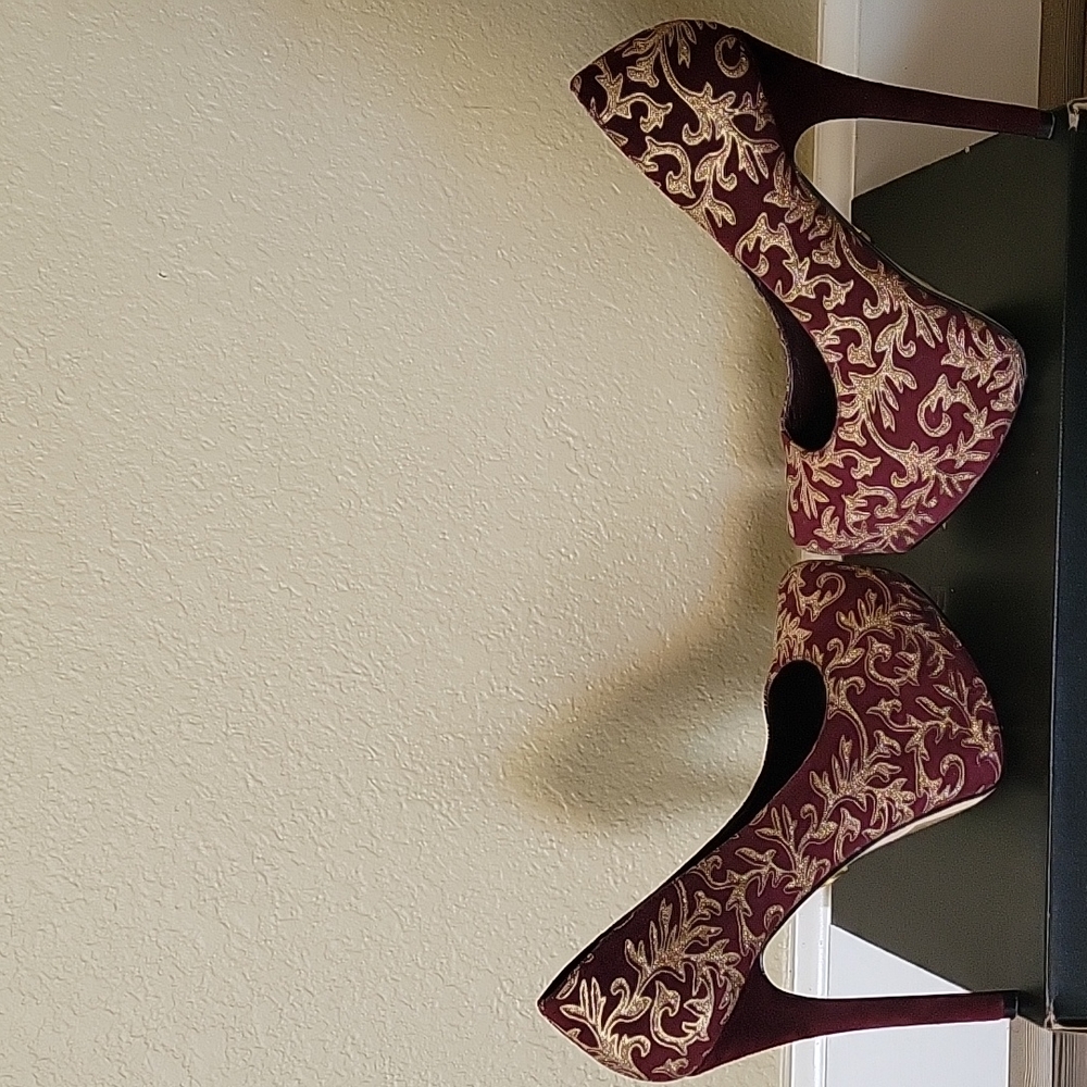 Bebe Platform Pumps - image 6